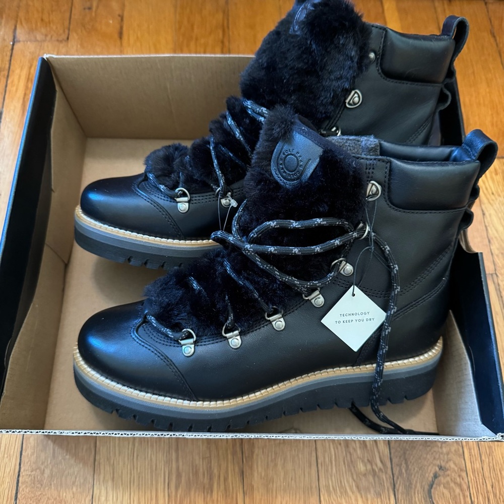 Cole Haan ZeroGrand Lodge Hiker Boots NEW